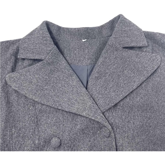 NWOT - Gray Bishop Sleeve Coat - Unknown Brand - Picture 2 of 7